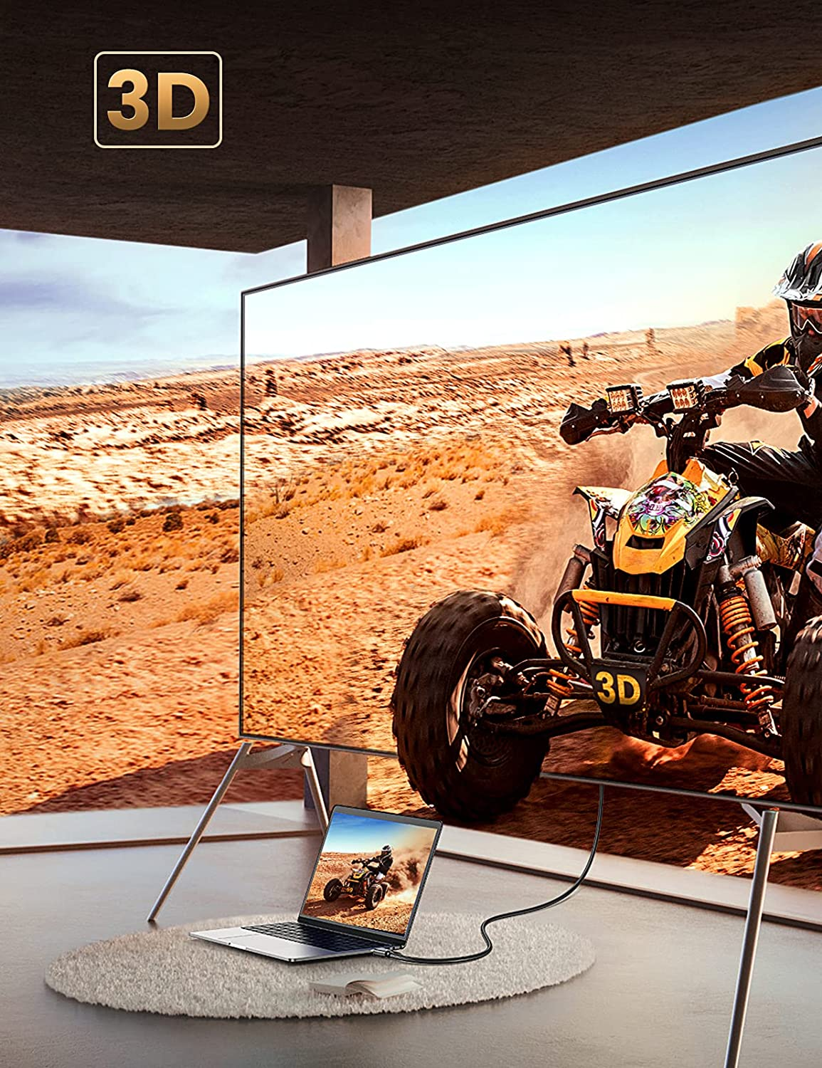 UGREEN UHD 4K High Speed HDMI 2.0 Cable (1M) - Image 7