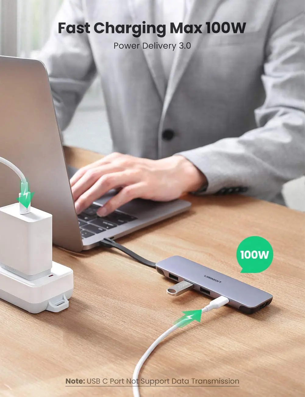 UGREEN 5-in-1 USB C Hub with 4K HDMI - Image 10