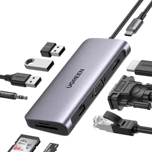 10-in-1 Multiport USB C Hub