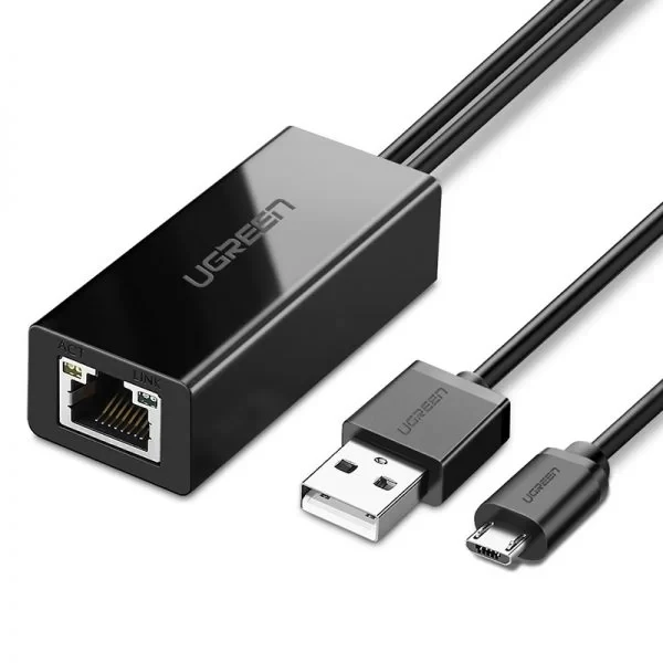 Micro USB Ethernet Adapter for TV Stick