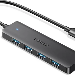 Ugreen 25851 USB 3.0 4-PORT HUB USB-A TO 4XUSB Docking USB 3.2 Gen 1 (3.1 Gen 1) Type-A