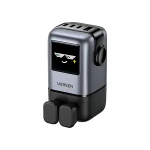 Ugreen 45648B UNO Universal Black AC Fast charging Auto