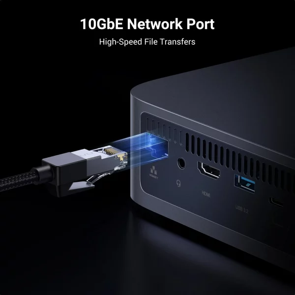 UGREEN NASync DXP480T Plus 4 Bay All-Flash SSD NAS - Image 3