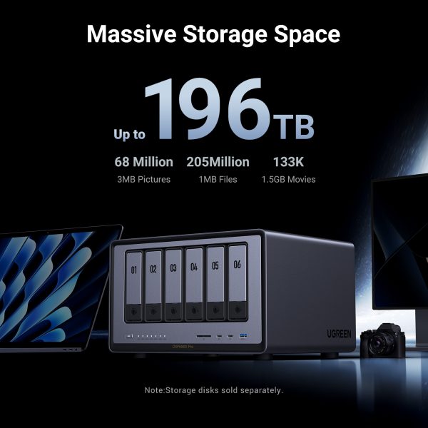 UGREEN NASync DXP6800 Pro 6-Bay NAS - Image 4