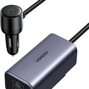 UGREEN 150W GaN 4-Port Car Charger