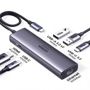 UGREEN 6-in-1 USB-C Hub (4k@60Hz)