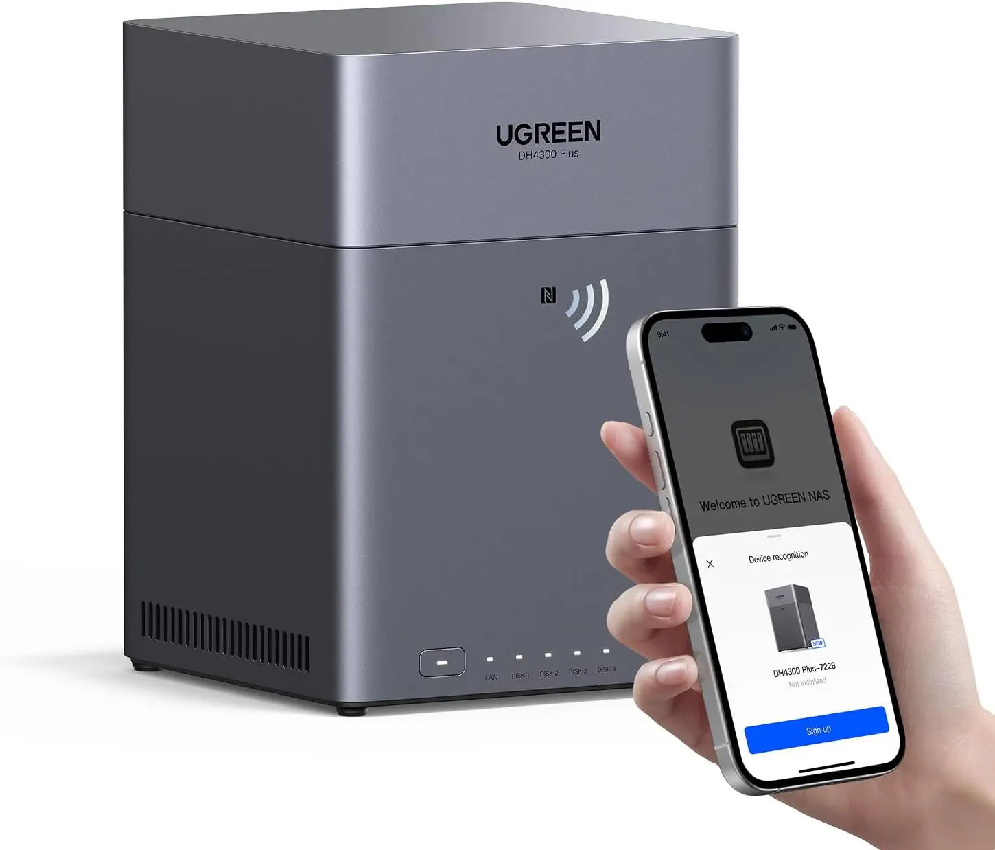 UGREEN NASync DH4300 Plus 4-Bay Desktop NAS