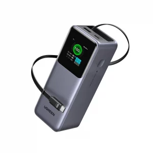 UGREEN Nexode 20000mAh 165W Power Bank with Retractable USB-C Cable