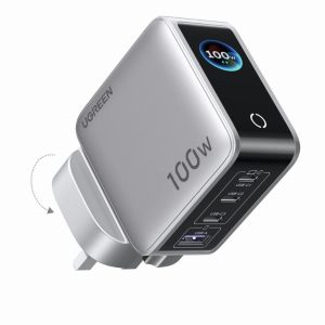 UGREEN Nexode Pro 100W GaN Charger with Smart Display