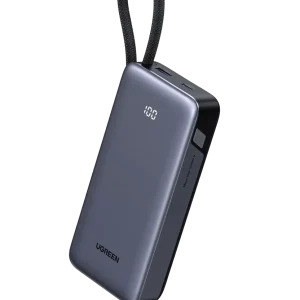 UGREEN Nexode 20000mAh 30W Power Bank with Dual USB-C Cables