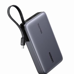 UGREEN Nexode 20000mAh 145W Power Bank with Built-in USB-C Cable